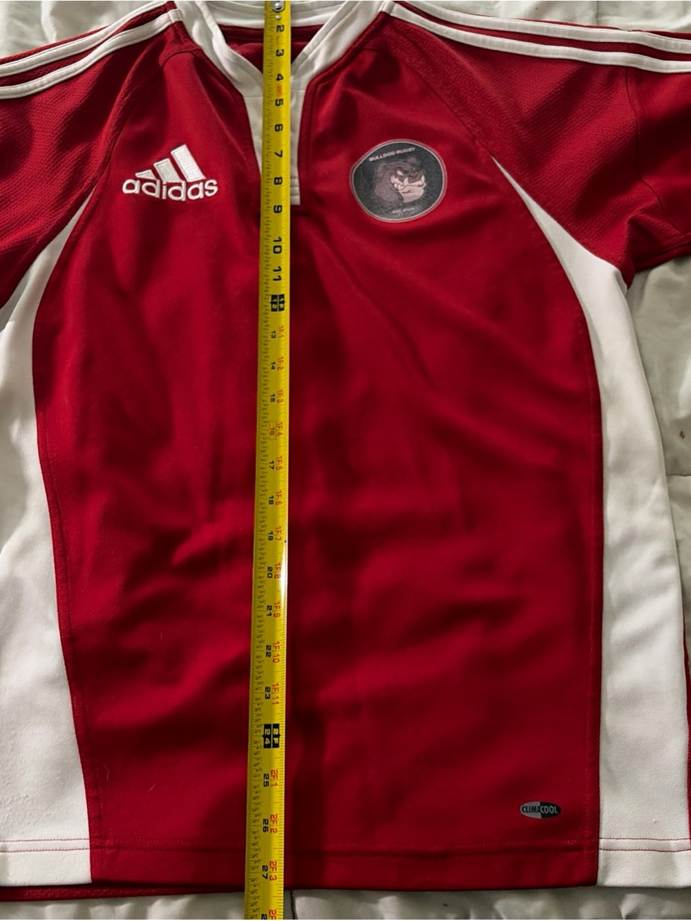 Adidas Climacool Rugby BULLDOG RUGBY Shirt Jersey Size S